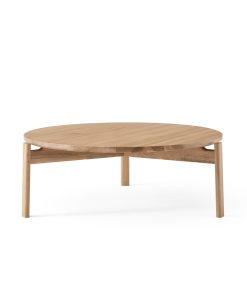 Lounge table passage ø90 natural oak