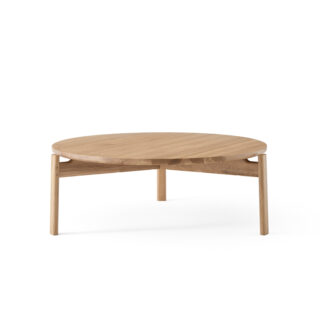 Lounge table passage ø90 natural oak