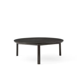 Lounge table ø90 dark oak