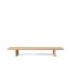 kona display table wood oak