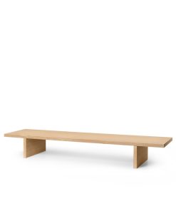 kona display table wood oak