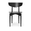 Herman Dining Chair, Wood, Ferm Living, Black, Natural Oak, Red Brown, Warm Grey, Sedie, Legno