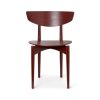 Herman Dining Chair, Wood, Ferm Living, Black, Natural Oak, Red Brown, Warm Grey, Sedie, Legno