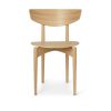 Herman Dining Chair, Wood, Ferm Living, Black, Natural Oak, Red Brown, Warm Grey, Sedie, Legno