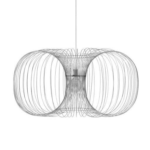 Coil Lamp, Norman Copenhagen, lampada, stainless stell, acciaio