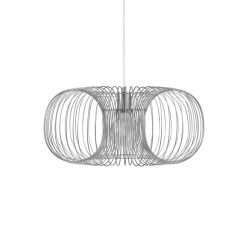 Coil Lamp, Norman Copenhagen, lampada, stainless stell, acciaio