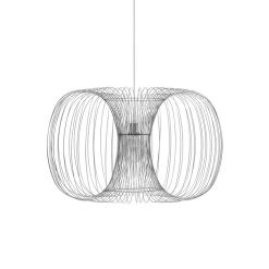 Coil Lamp, Norman Copenhagen, lampada, stainless stell, acciaio