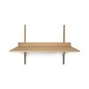 Sector Desk, Ferm Living, Black Ash, Black Brass, Bras, Oak, Scrivania,