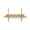 Sector Desk, Ferm Living, Black Ash, Black Brass, Bras, Oak, Scrivania,