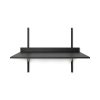 Sector Desk, Ferm Living, Black Ash, Black Brass, Bras, Oak, Scrivania,