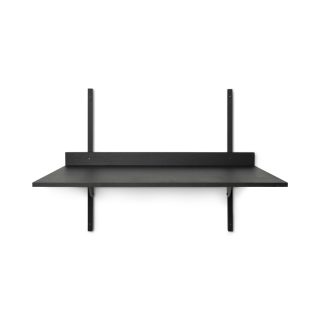 Sector Desk, Ferm Living, Black Ash, Black Brass, Bras, Oak, Scrivania,