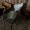 Harbour Dinning Chair, Black, Kaki, White, Burn Red, Olive, Chair, Urban Design Love Affair