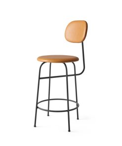 Afetroom Counter Chair, Menu, Dunes Cognac, Dunes Antrhazite, Black Steel, Black, Chair, Urban Design Love Affair