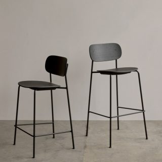 Co counter chair, Menu, Black Stained Oak, Normal Oak, Veneer, Plastic, Urban Design Love Affair