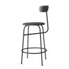 Afetroom Counter Chair, Menu, Dunes Cognac, Dunes Antrhazite, Black Steel, Black, Chair, Urban Design Love Affair