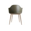 Harbour Dinning Chair Wooden Base, Black, Kaki, White, Burn Red, Olive, Chair, Urban Design Love Affair