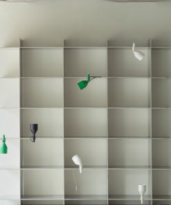 Klip Lamp, Normann Copenhagen, Lampada, White, Green, Warm Gray, Black, Lampada