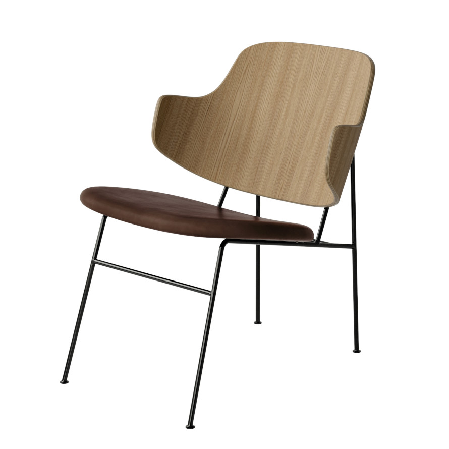 The Penguin Lounge Chair, Audo, Ib Kofod-Larsen, Walnut, Oak, Chair, Design Chair, Urban Design