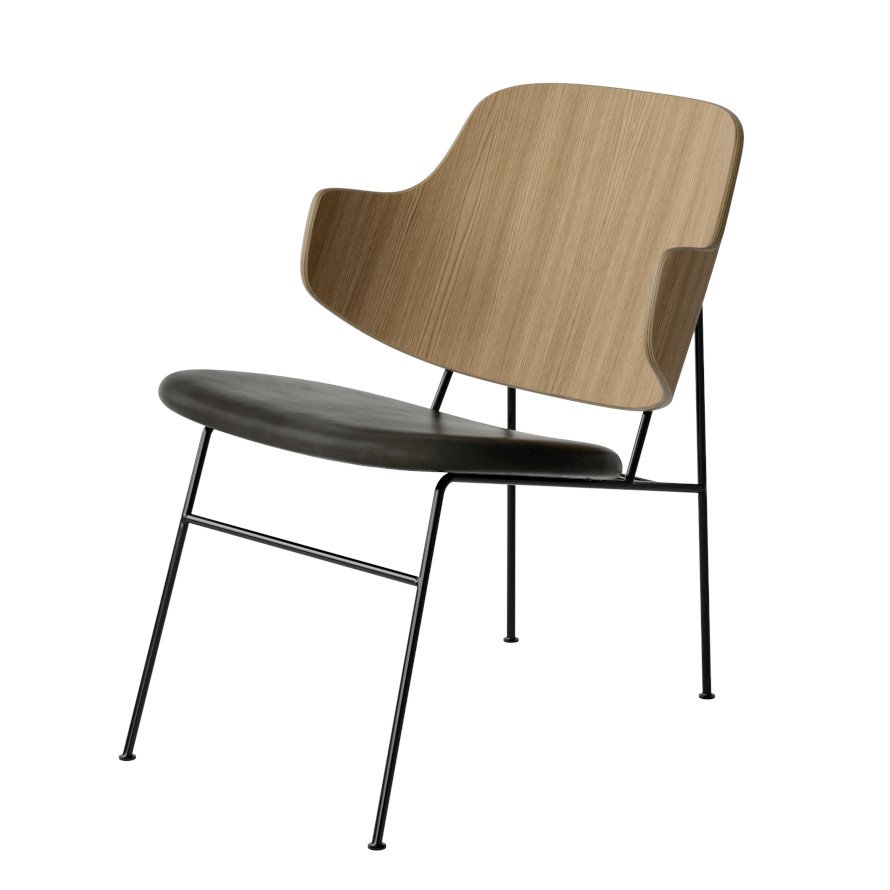 The Penguin Lounge Chair, Audo, Ib Kofod-Larsen, Walnut, Oak, Chair, Design Chair, Urban Design
