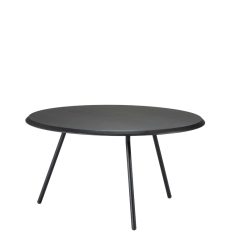 Soround Side Table, Woud, Table, Black, Fenix Laminate, Urban Design Love Affair