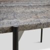 La Terra Occasional Table, Large, Travertine, Travertino, Agnes Morguet, Ivory, Grey Melange, Tavolo, Urban Design Love Affair