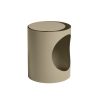 Table Side Table, Woud, Ivory, Grey Beige, Roel Vandebeek, Urban Design Love Affair