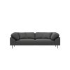 Collar, Woud, 2-seater, 2.5-seater, 3-seater, Ottoman, Dark Grey, Light Grey, Urban Desing Love Affair