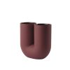 Kink Vase Muuto Deep red