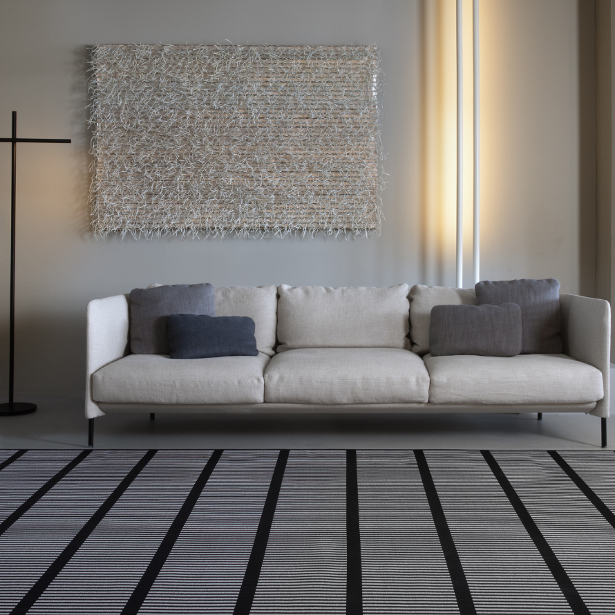 CUT STRIPE BLACK_STONE